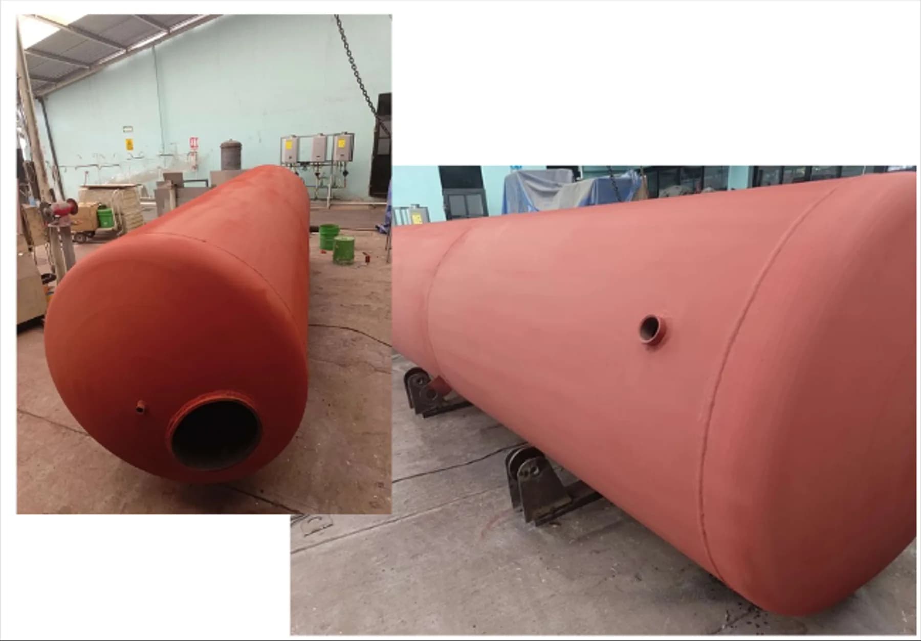 Tanque de almacenamiento de agua caliente para hotel